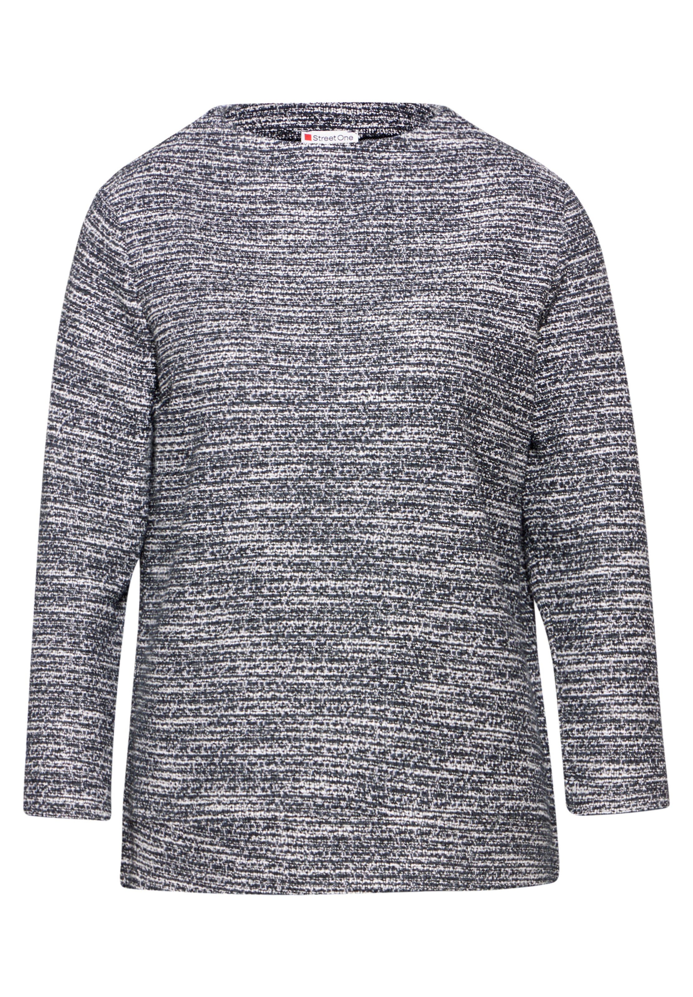 STREET ONE Shirt in Grau: Vorderseite