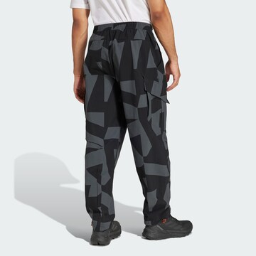 ADIDAS TERREX Loose fit Outdoor trousers 'Xploric' in Black