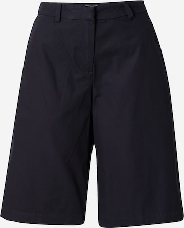 melns WEEKDAY Vaļīgs piegriezums Čino bikses: no priekšpuses