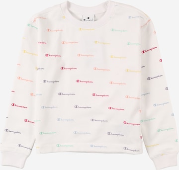 Champion Authentic Athletic Apparel Sweatshirt in White: front