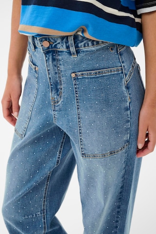 Cream Regular Jeans in Blauw