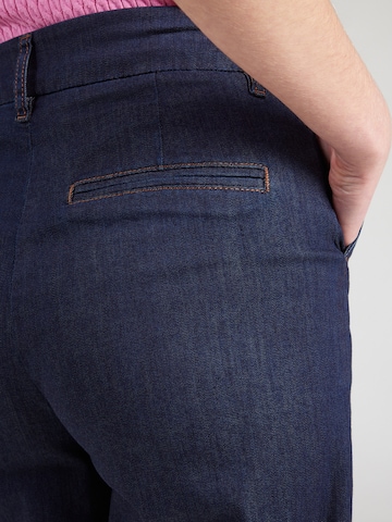 NÜMPH - Perna larga Calças de ganga 'AMBER' em azul