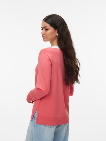 VERO MODA Sweater 'VMSilje' in Pink