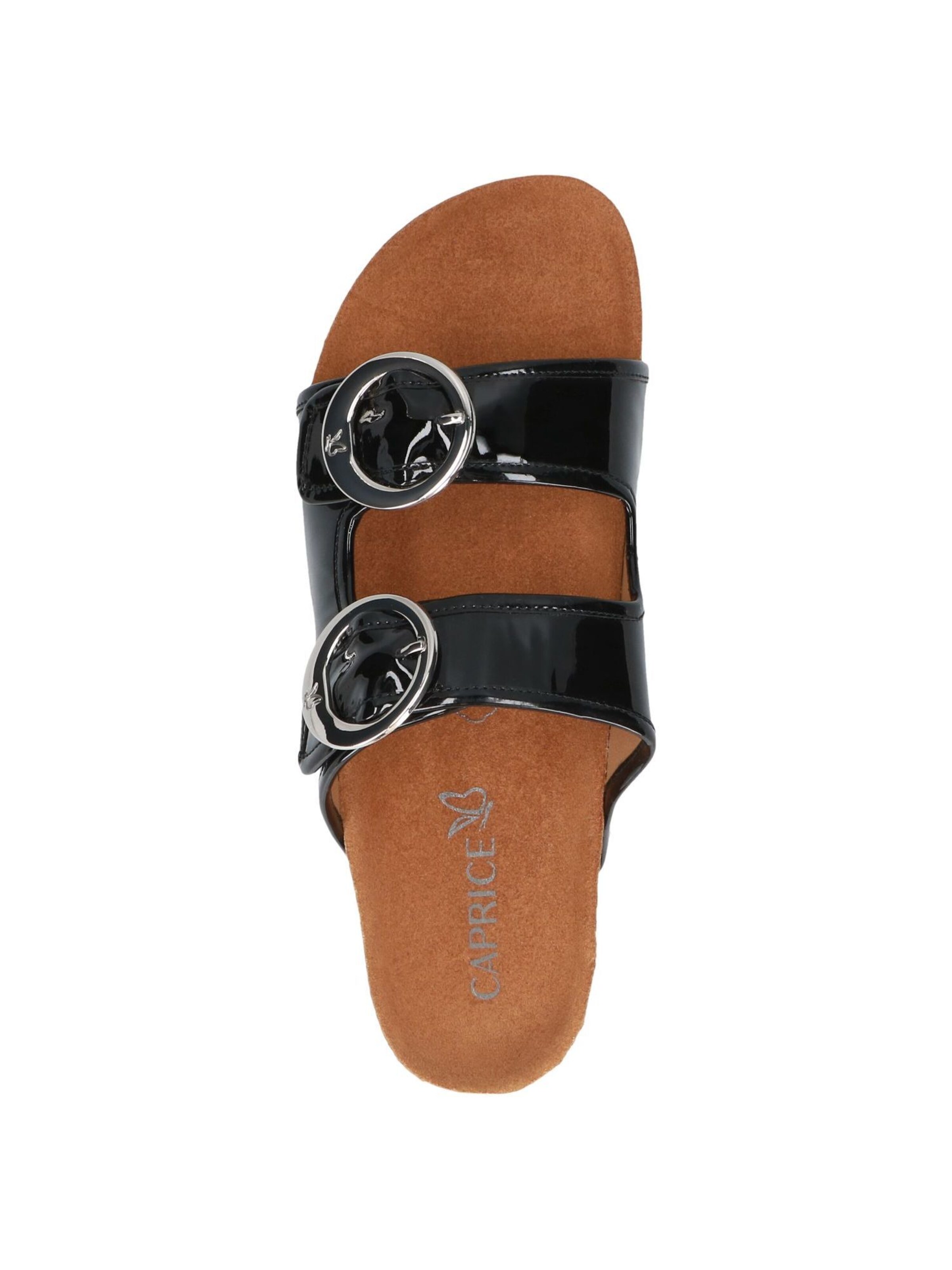 CAPRICE Mules in Black