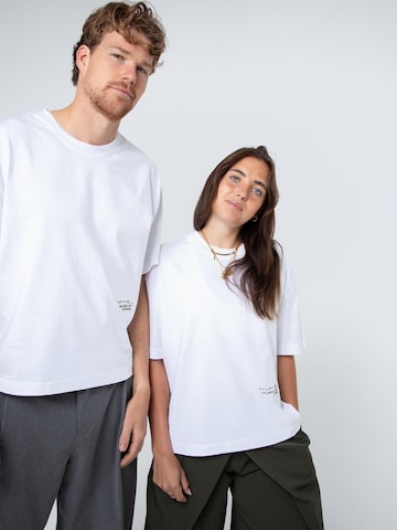 BAYSIDE BOUND Oversizeshirt‌ in Weiß