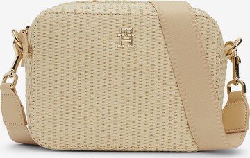 Sac à bandoulière TOMMY HILFIGER en beige : devant