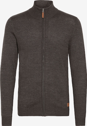 BLEND Strickjacke 'Norman' in Grau: Vorderseite