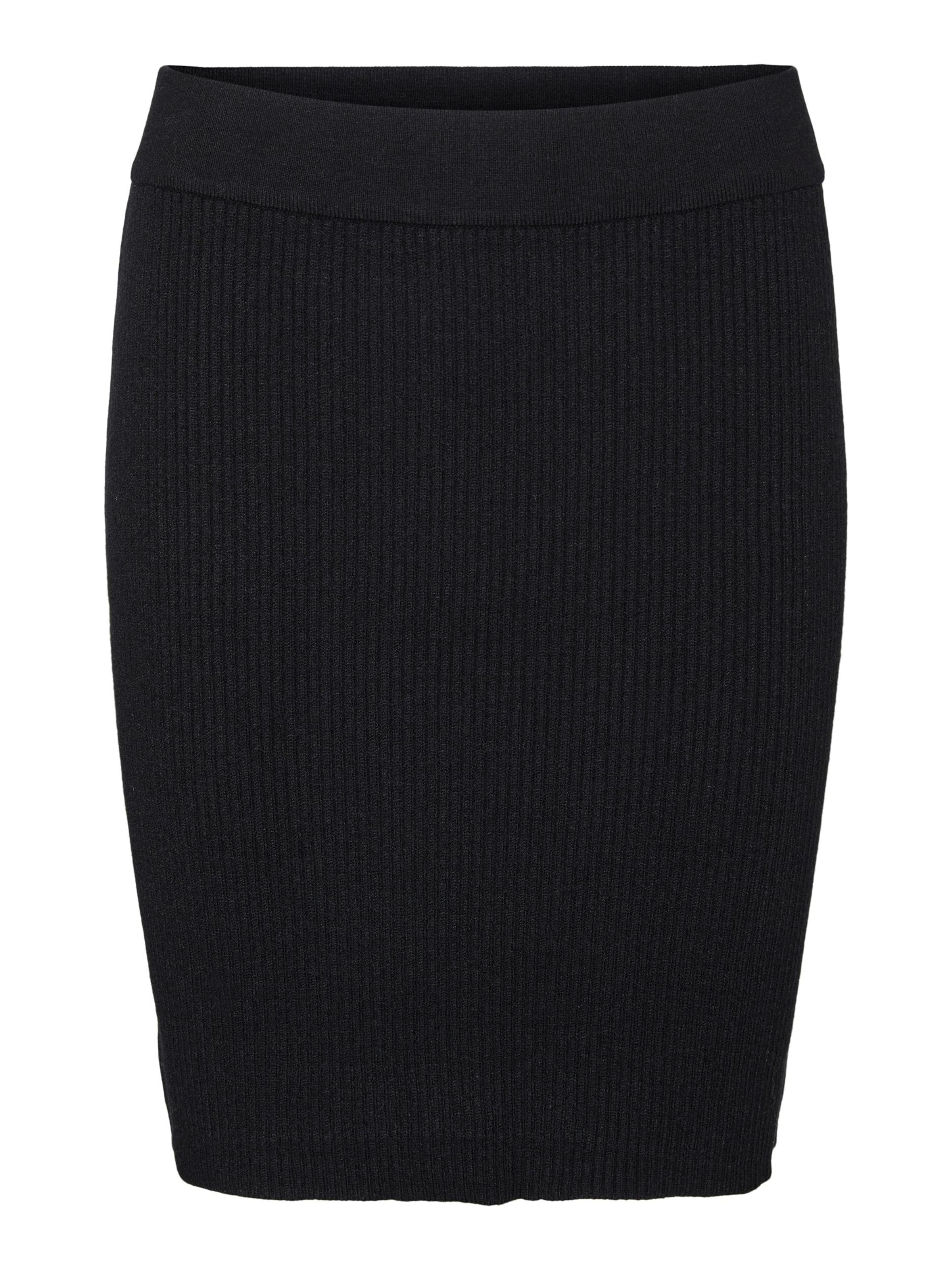 Jupe 'VMHermosa' VERO MODA en noir : devant