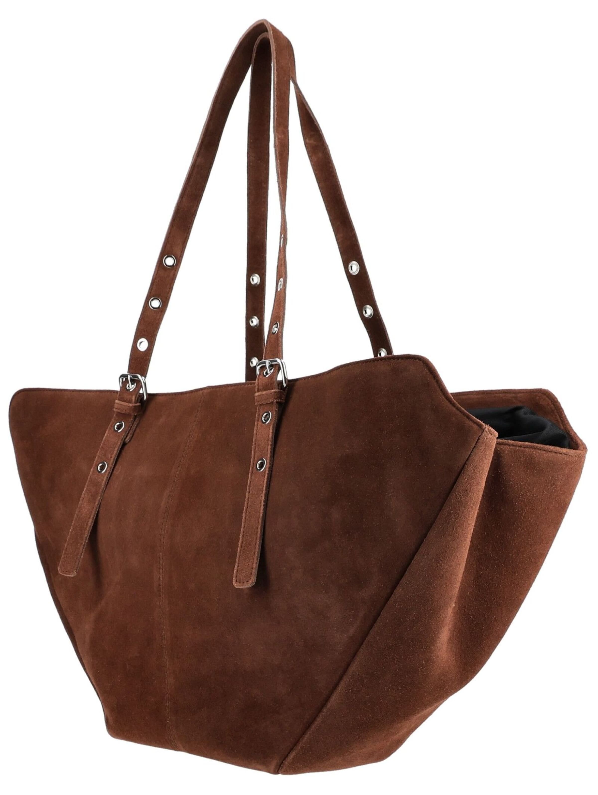 NÚNOO Handtasche in Braun: Vorderseite