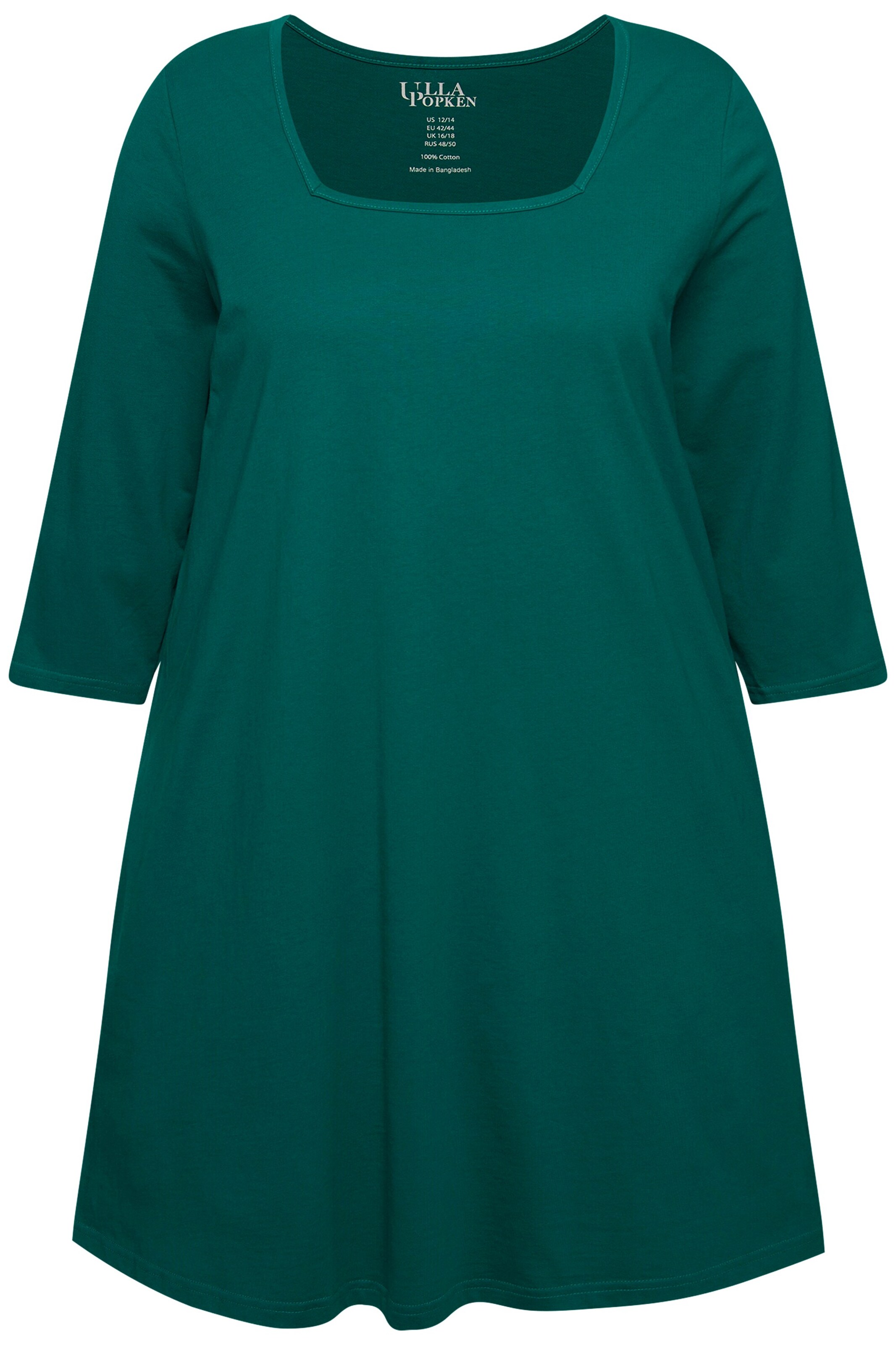 Ulla Popken Shirt in Grün: Vorderseite