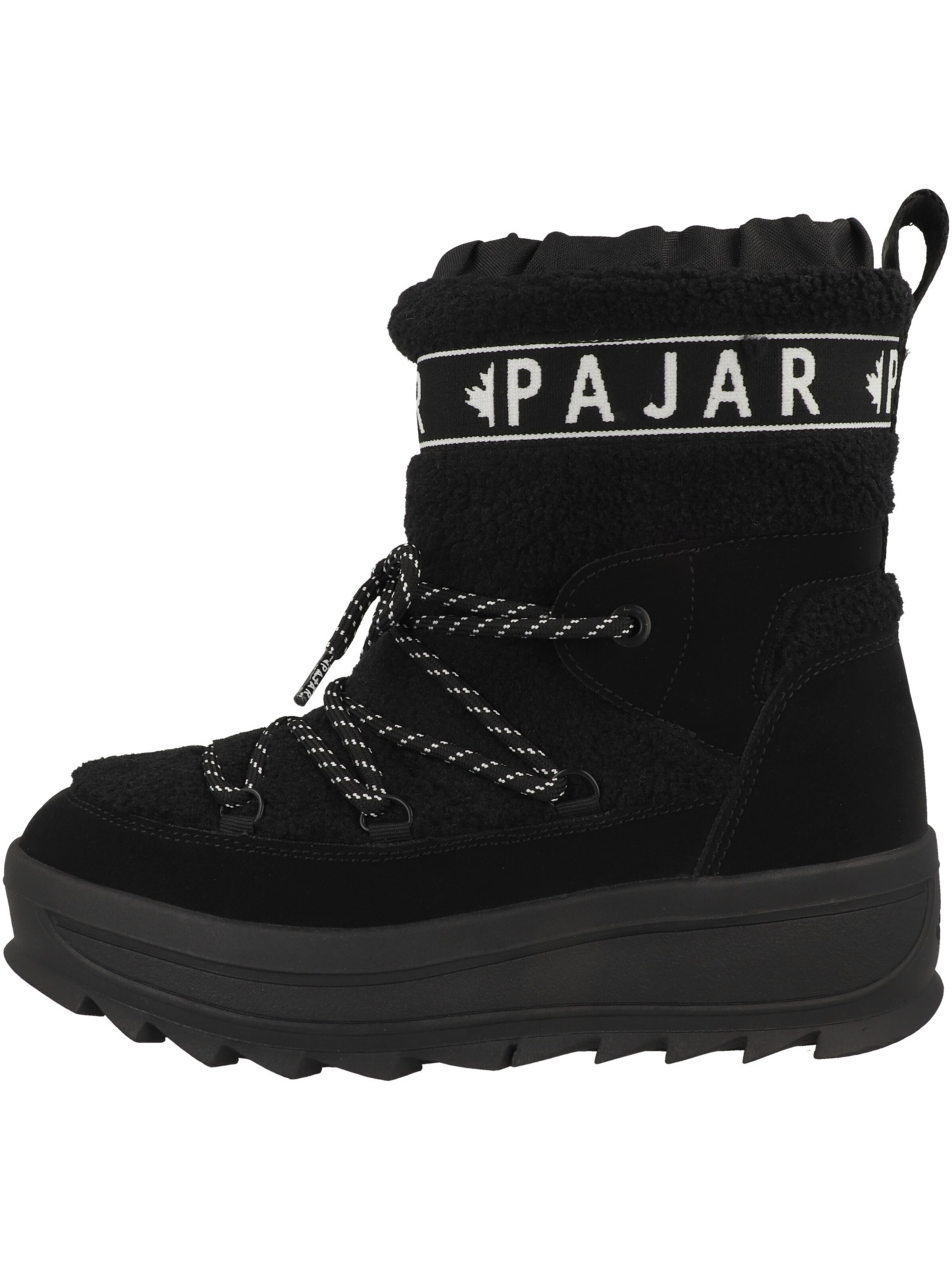 Pajar Canada Boots ' Galaxy Lama ' in Black: front