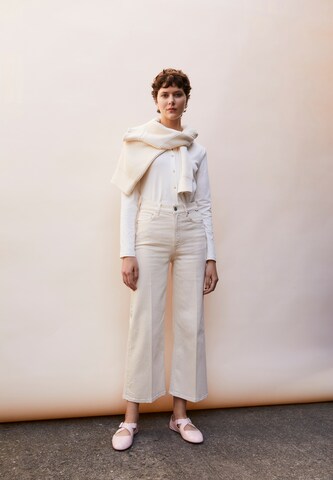 ARMEDANGELS Буткат Джинсы 'MURLIAA' в Белый: спереди