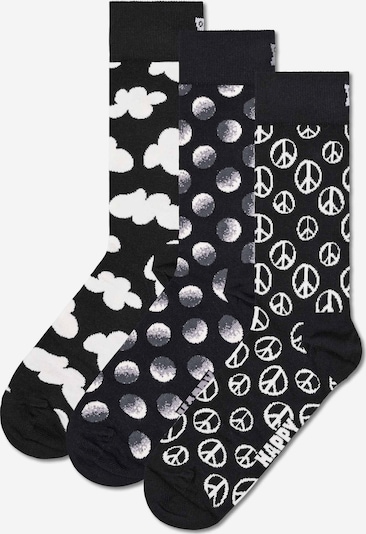 Happy Socks Socken in schwarz / weiß, Produktansicht