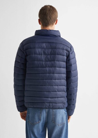 MANGO TEEN Between-Season Jacket in Blue