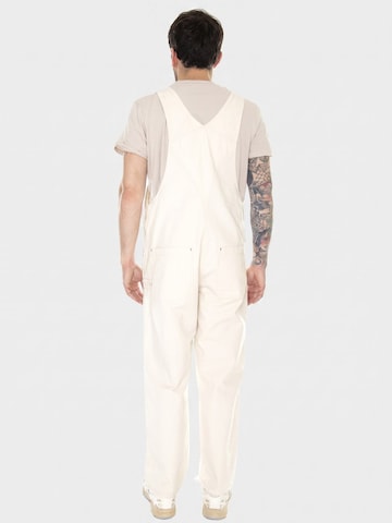 Carhartt WIP Baggy Tuinbroek jeans 'Wesley' in Beige
