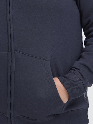 BLEND Kapuzensweatjacke ' BHDOWNTON FULLZIP ' in Blau