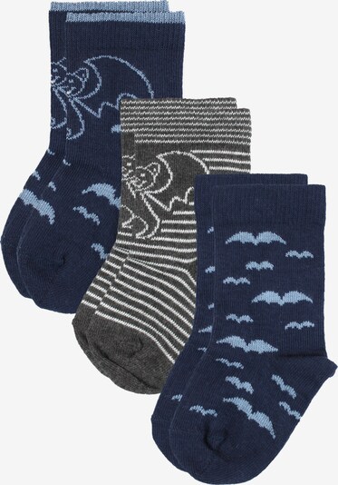 ROGO Socks 'Fledermäuse' in Blue / Grey, Item view