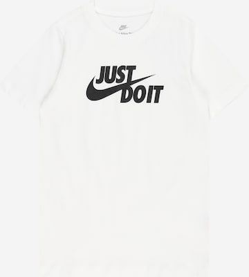 T-Shirt 'JDI SWOOSH 2' Nike Sportswear en blanc : devant