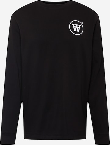 WOOD WOOD Shirt 'Mak' in Black: front