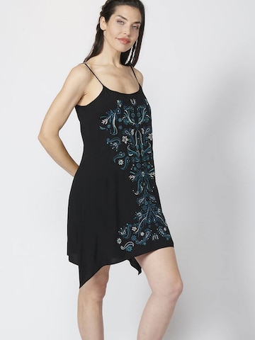 KOROSHI Letní šaty – černá