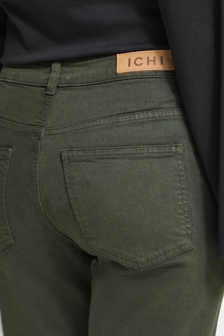 ICHI regular Jeans i grøn