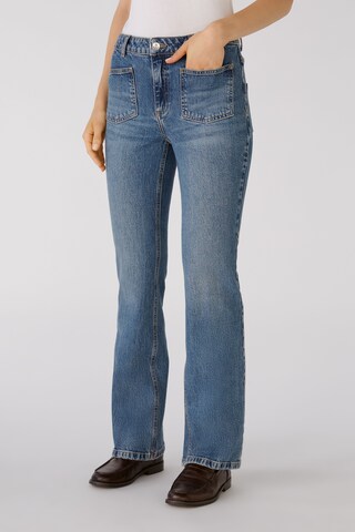 OUI Bootcut Jeans in Blauw: voorkant