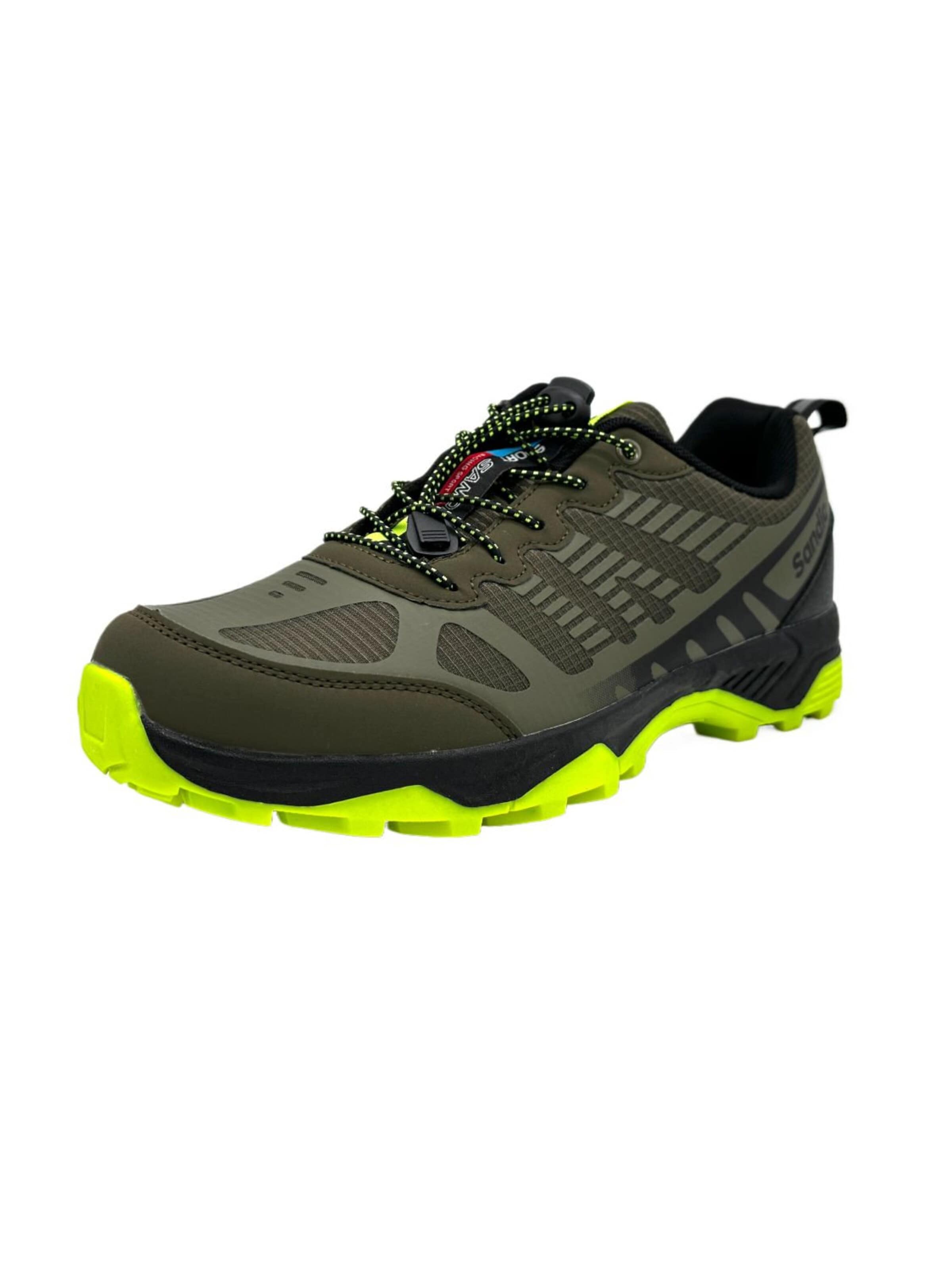 Nowaland Athletic Shoes 'Wanderschuhe' in Green: front