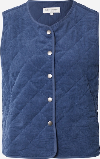 Lollys Laundry Weste 'Viggo' in blau, Produktansicht