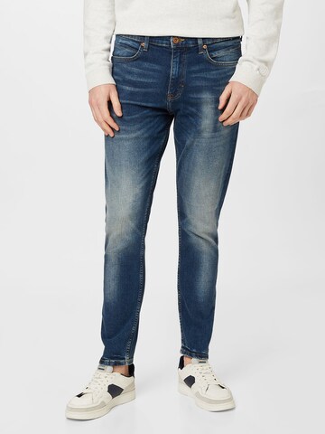 QS Regular Jeans in Blauw: voorkant