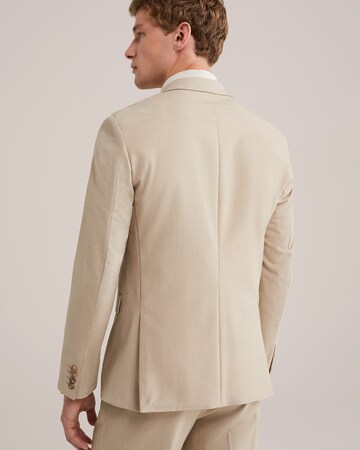 WE Fashion Slim fit Blazer in Beige