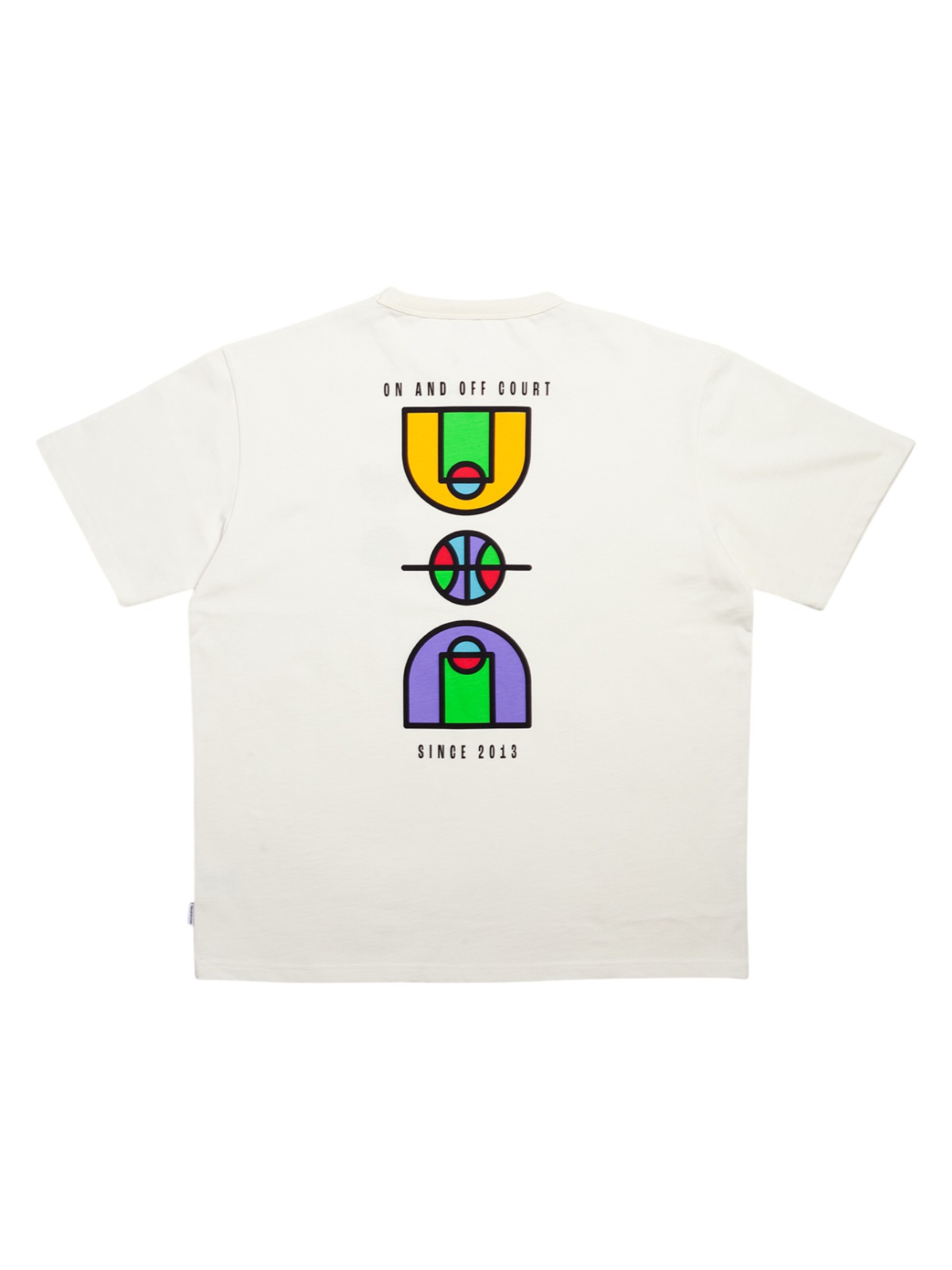 DillySocks Shirt 'Ballin all Day' in White