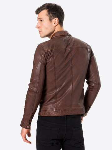 FREAKY NATION Between-Season Jacket 'Derk' in Brown