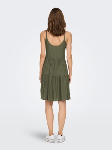 ONLY فستان صيفي 'YANA' بلون أخضر