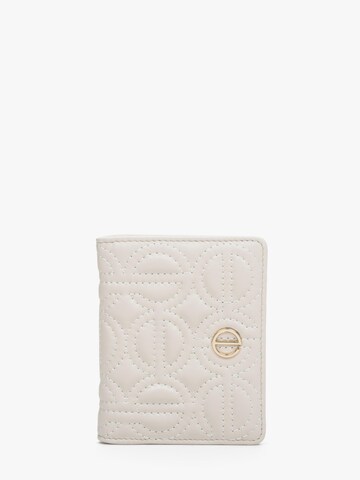 Estro Wallet '2021' in Beige: front