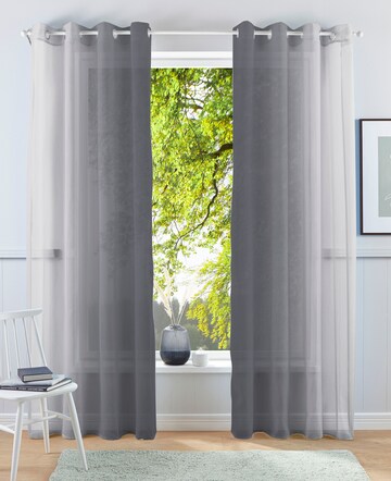 MY HOME Curtains & Drapes in Grey