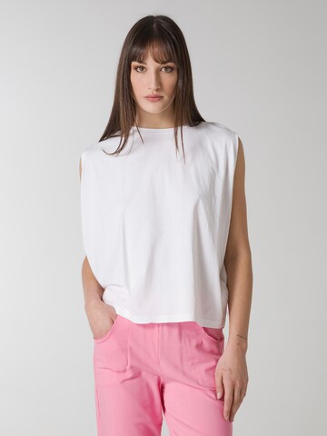 DEHA Top in Weiß: Vorderseite