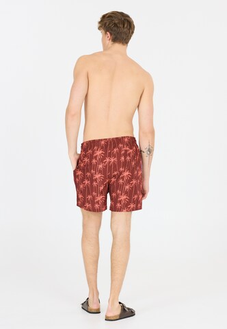 Cruz Badeshorts 'Rohan' in Rot