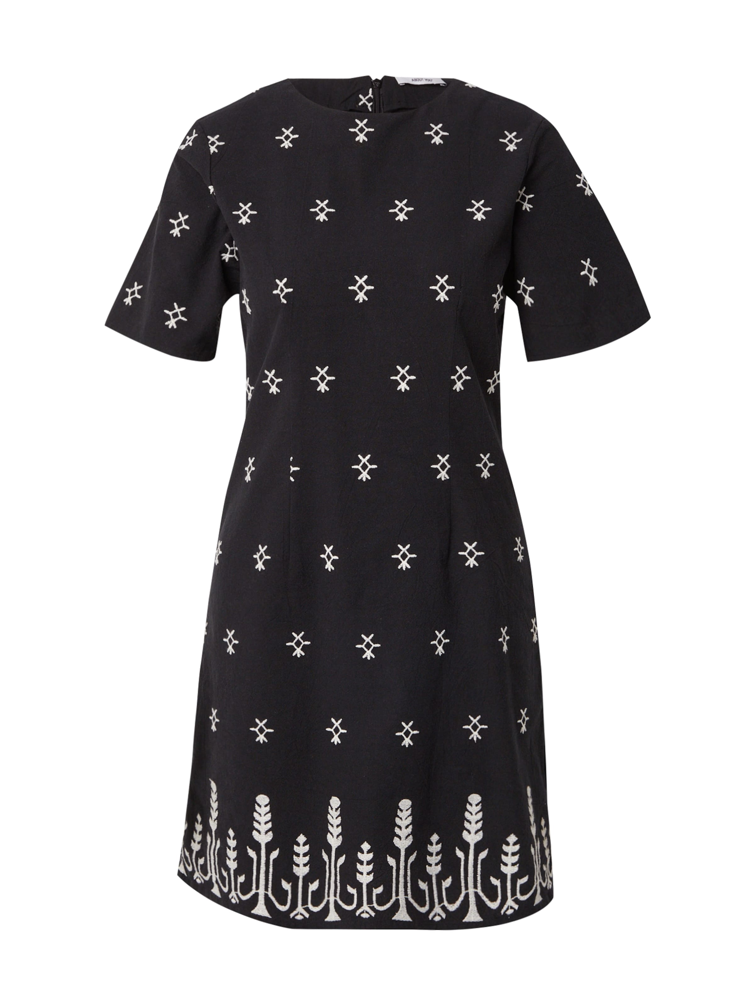 ABOUT YOU Šaty 'Isa' – černá: přední strana