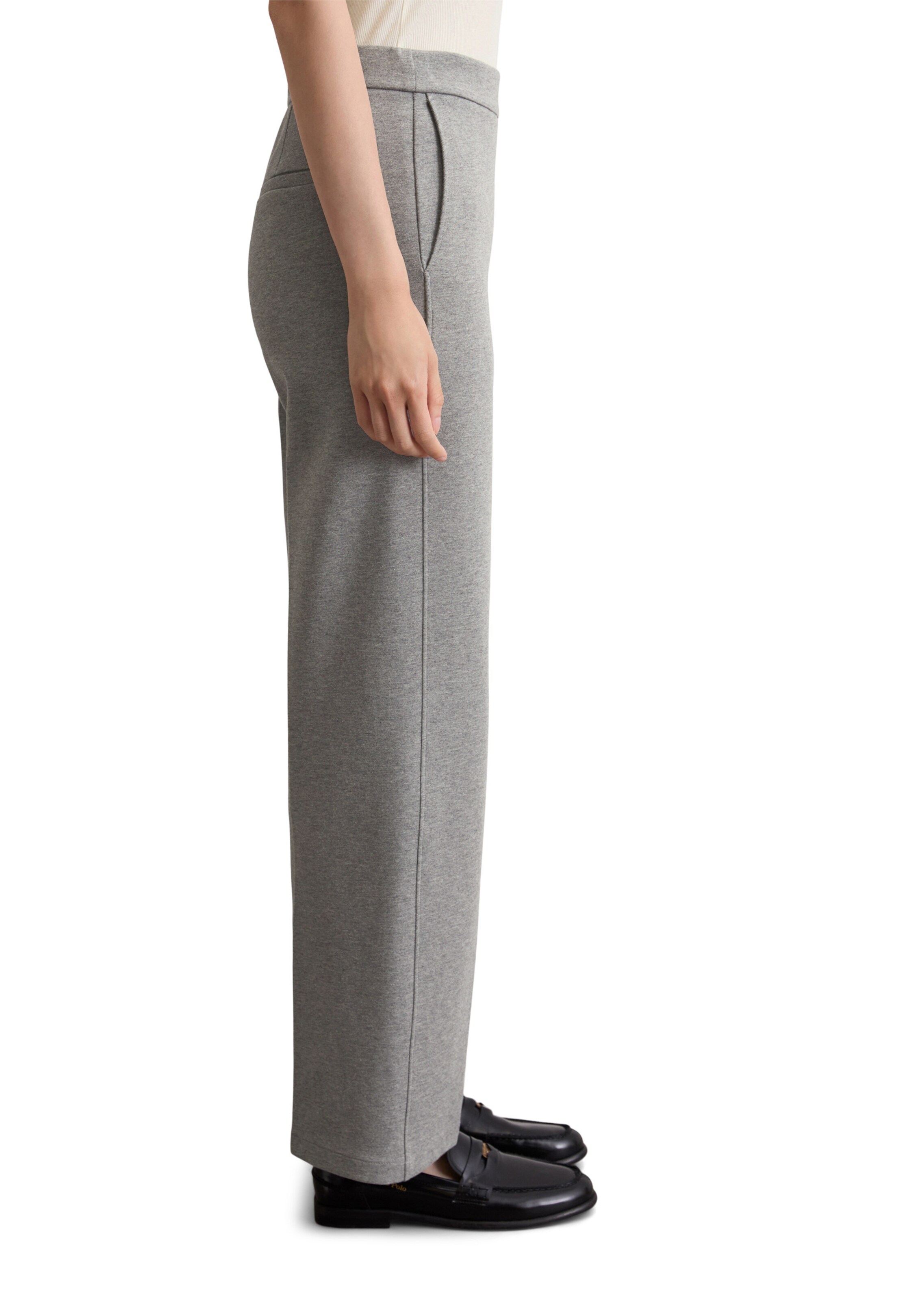 pelēks Marc O'Polo Standarta Bikses