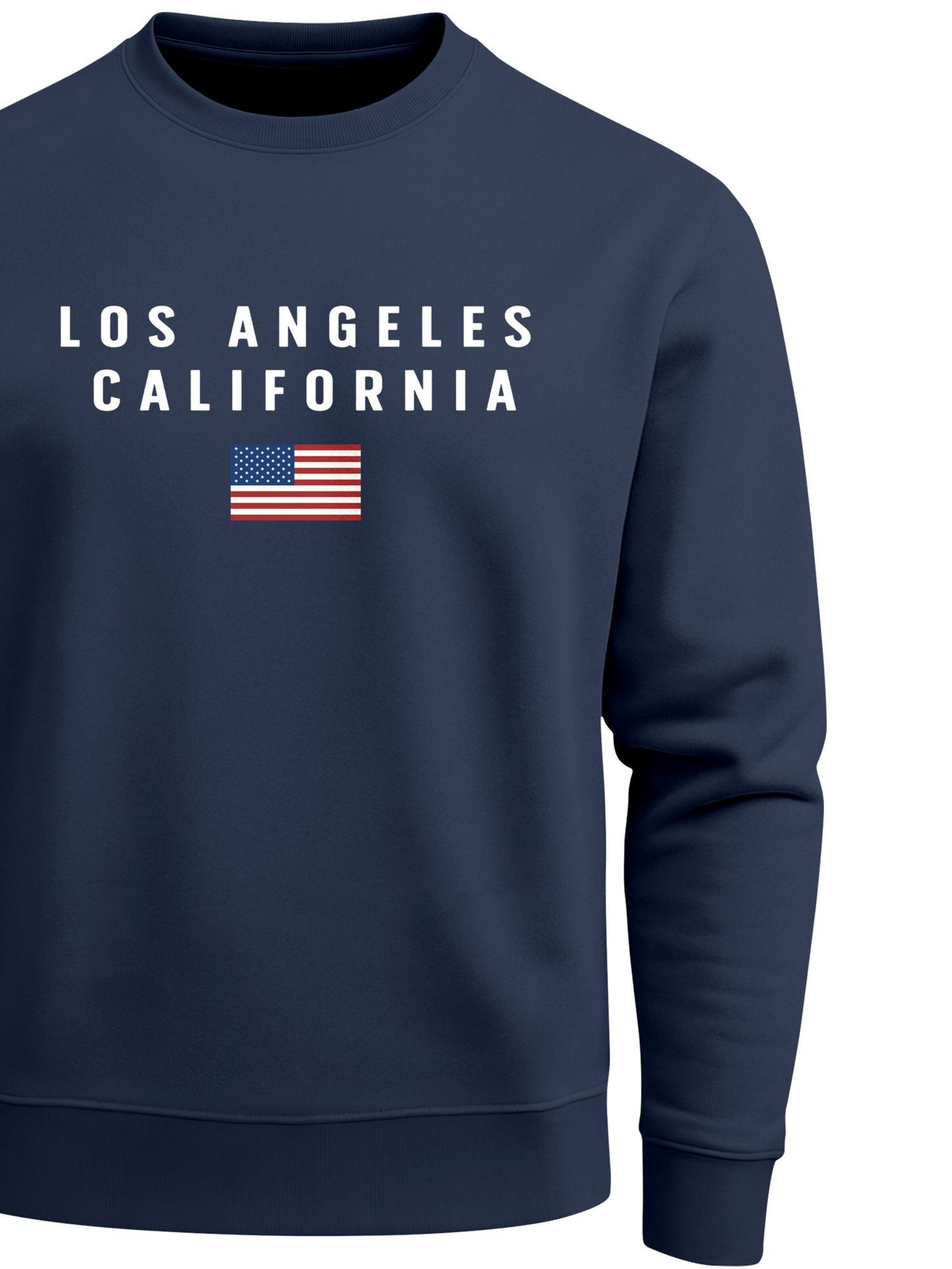 Neverless Sweatshirt 'California' in Blue