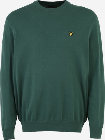 Lyle & Scott Big&Tall Pullover i grøn: forside