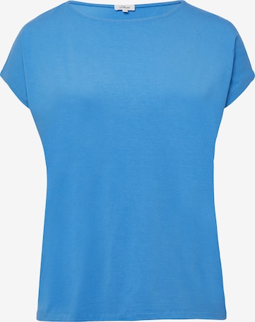 s.Oliver Shirt in Blau: Vorderseite