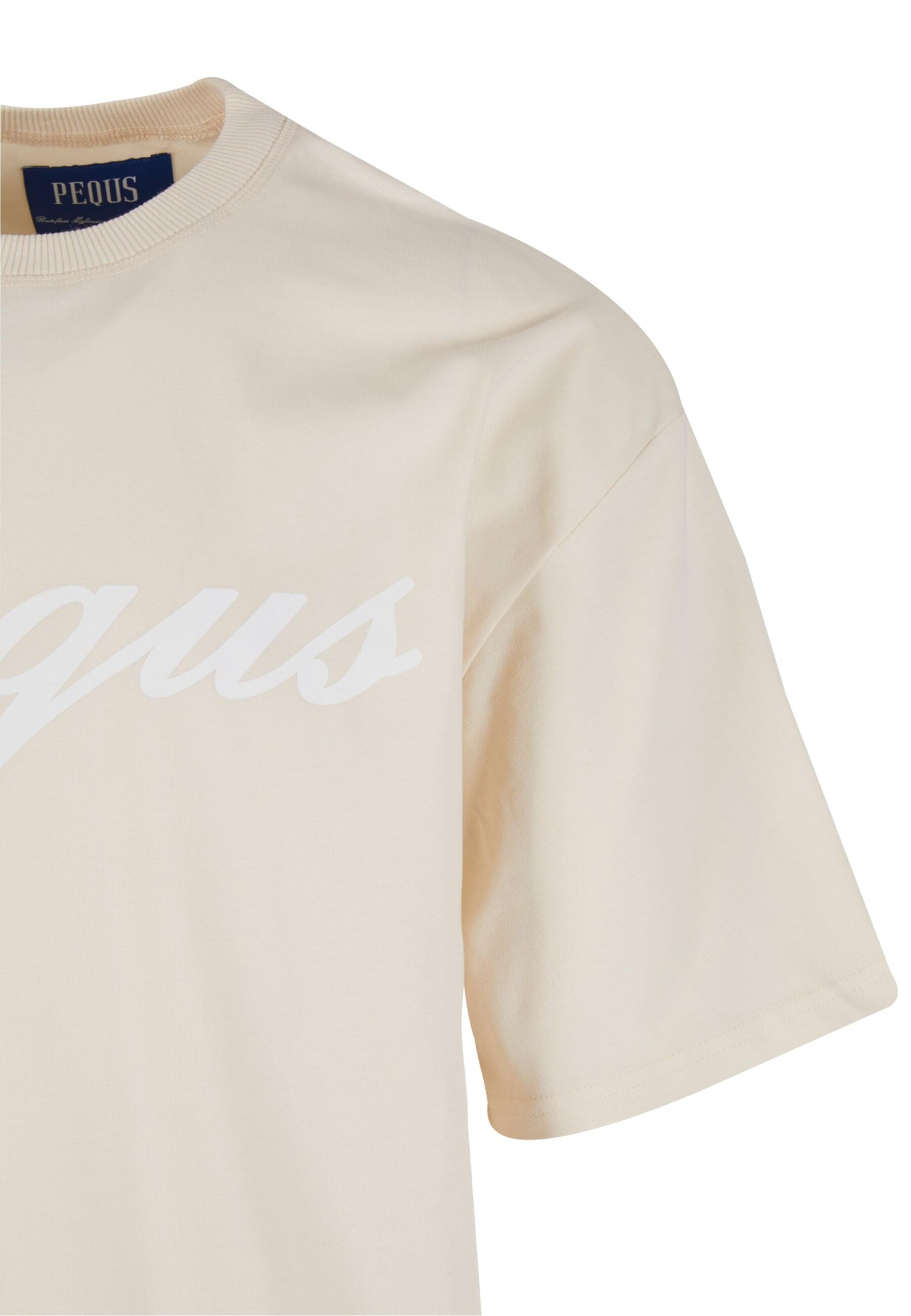 Pequs Koszulka w kolorze beżowy