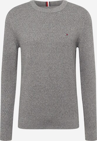 TOMMY HILFIGER - Pullover em cinzento: frente