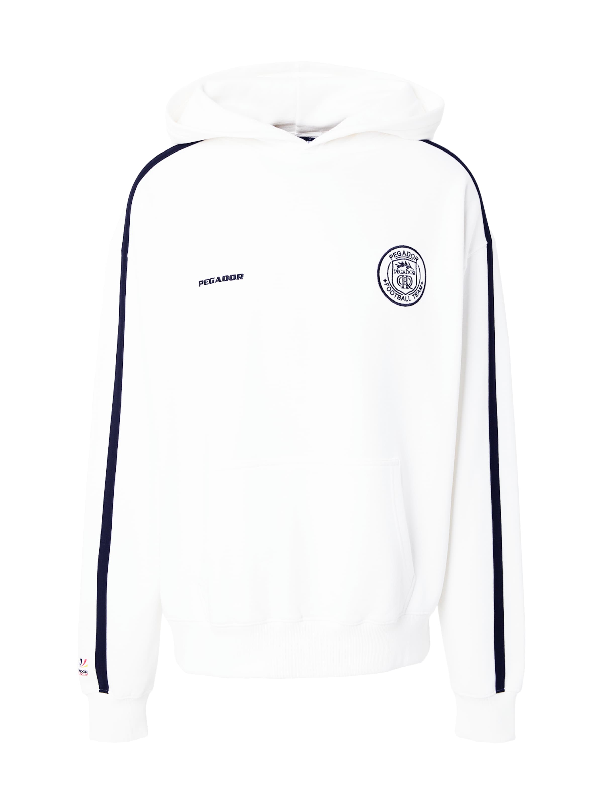Pegador Sweat-shirt 'MÜNCHEN' en XS en bleu foncé / blanc, Vue avec produit