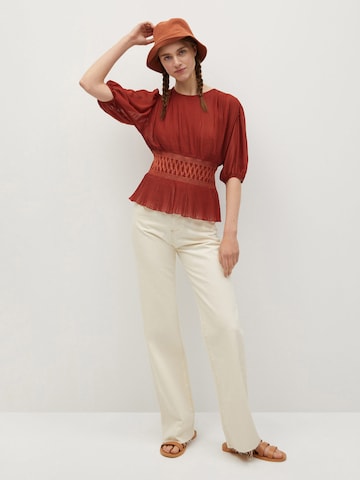 MANGO Blouse in Red