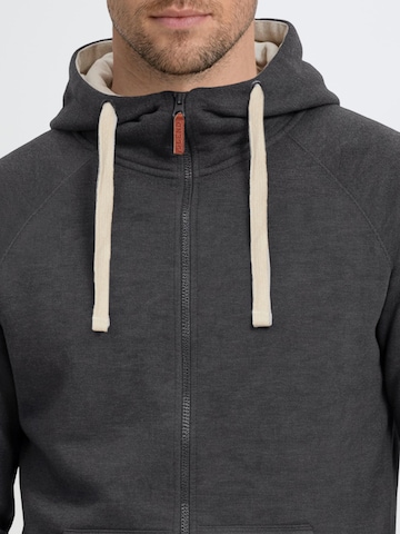 BLEND Sweat jacket 'Speedy' in Grey