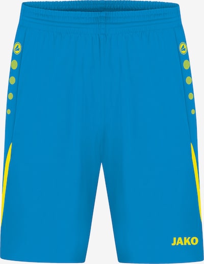 JAKO Sportshorts in blau / gelb, Produktansicht