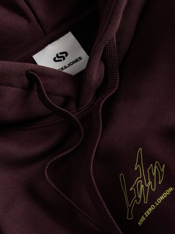 JACK & JONES Sweatshirt in Rot
