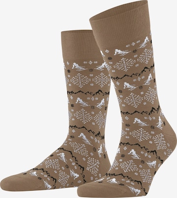 FALKE Socken 'Ski Slope SO' in Beige: Vorderseite